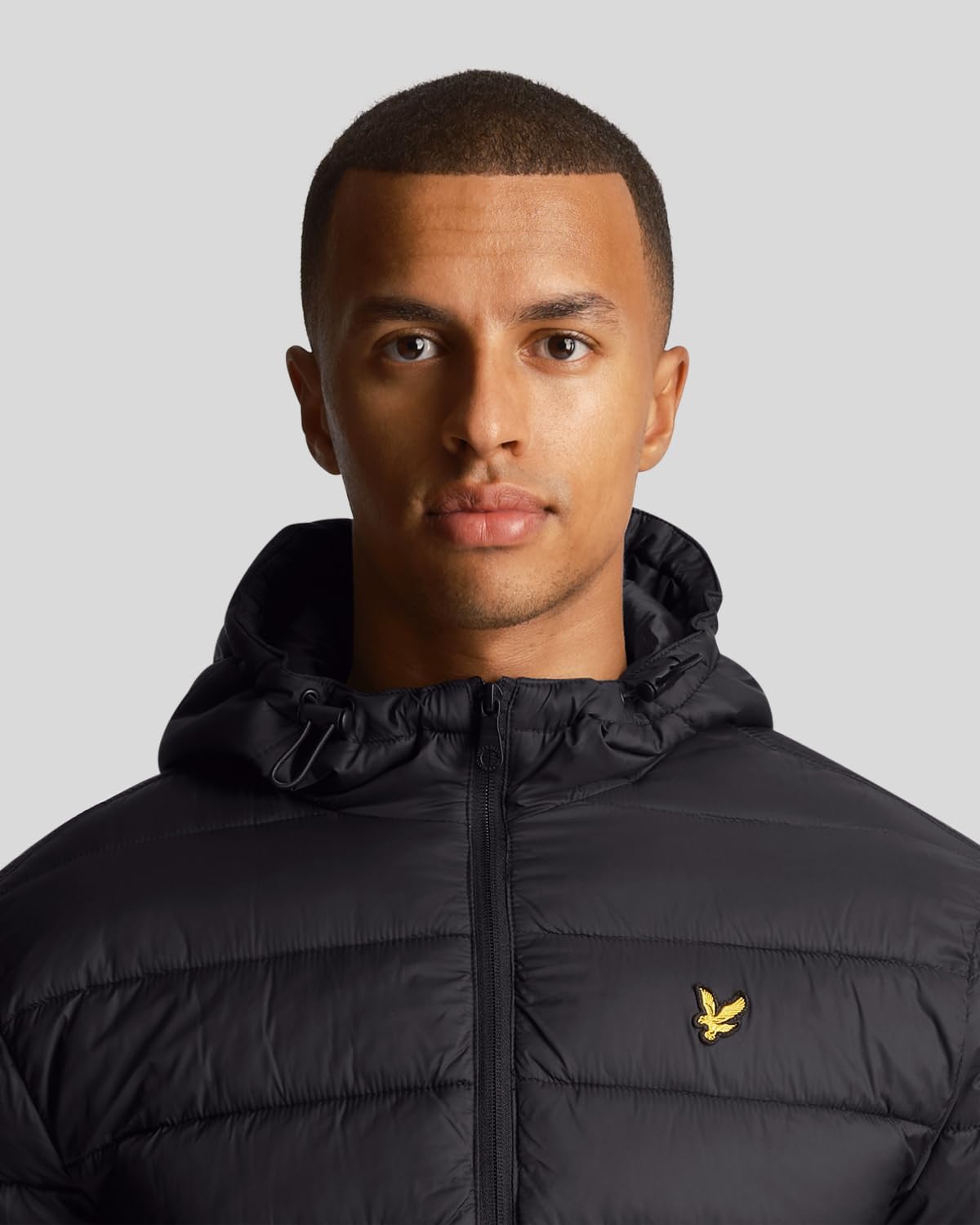 Lyle & Scott Uomo Giacca Imbottita, Graystone