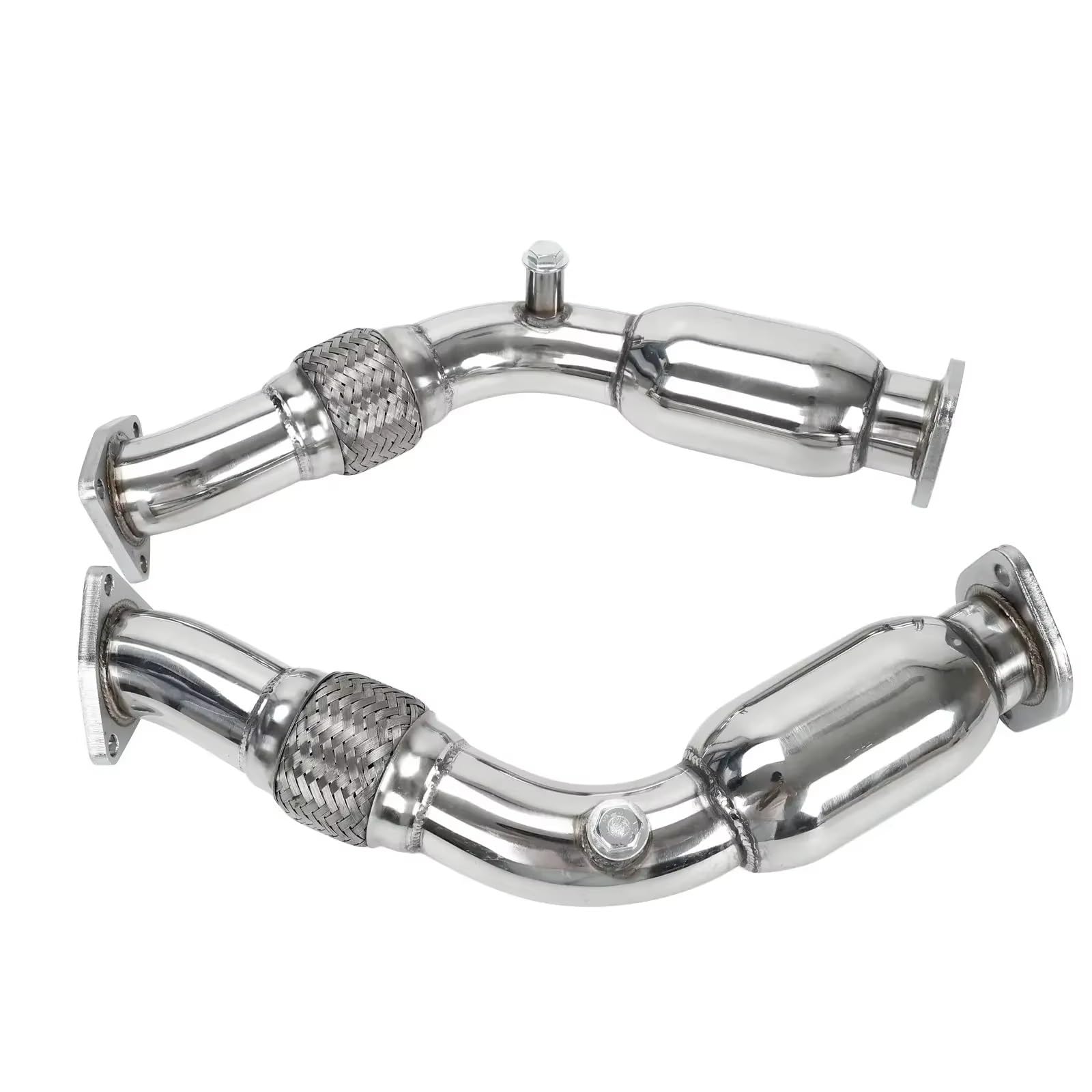 Auto- Auspuffkrümmer Für Infiniti G35/Für FX35 Tuning-Teile, Auspuff-Fallrohr Und Prüfrohr-Set Auto-Abgaskrümmer