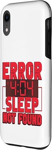 Miniatura 2 de Bad Sleeper Workoholic Get No Sleep Parents Sleepless Sleep Case for iPhone XR