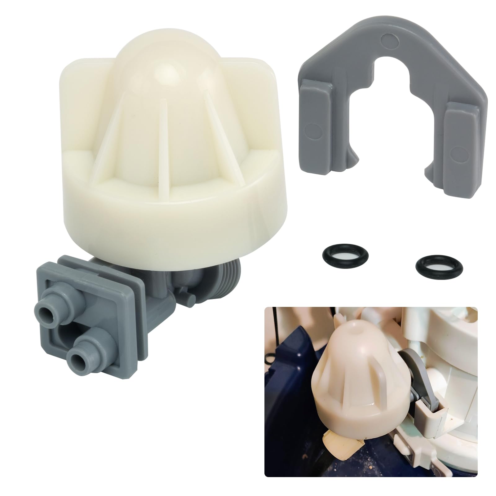 7187065 Water Softener Nozzle and Venturi Assembly Compatible with