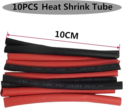 Miniatura 4 de XT60 / XT90 / EC3 / EC5 / T Plugs /0.138 in Banana Plug macho hembra adaptador conectores con tubo termorretráctil compatible con batería RC Lipo