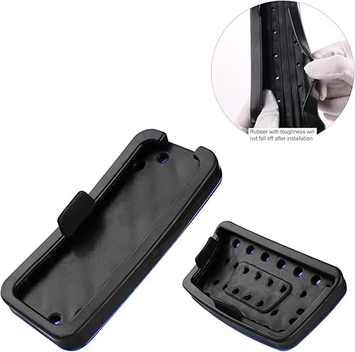 Miniatura 6 de ANFOKAS Para Hyundai Elantra Accent Loniq Kona Venus, para Kia Forte NIRO Rio Rio5 Sedona Seltos Soul Accessories - Cubierta de pedal de pie para