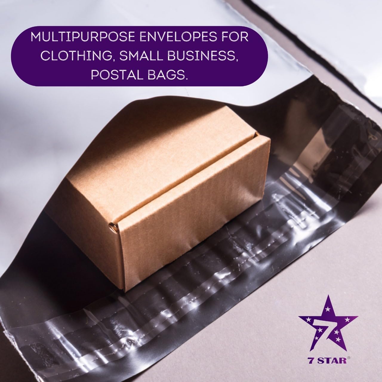 7STAR 12x15.5 Inch Poly Mailers – 1000 Pack White Shipping Bags with Self-Seal Adhesive for Clothing, Mailing Envelopes for Small Business