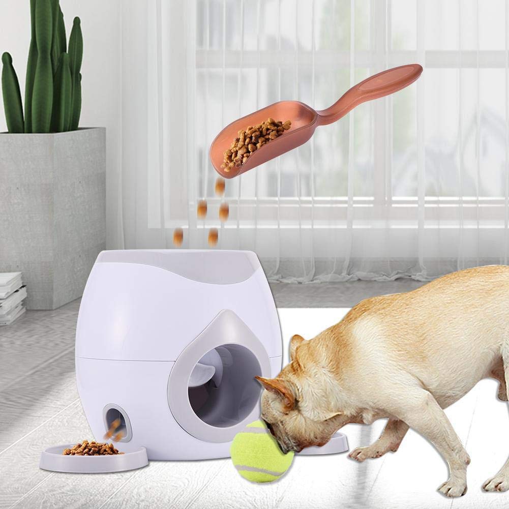Lanceur de balle automatique pour chien, lanceur de balles automatique pour dressage de chien, jeu interactif pour chiot et animal domestique, machine à lancer pour la plupart des chiens, 1