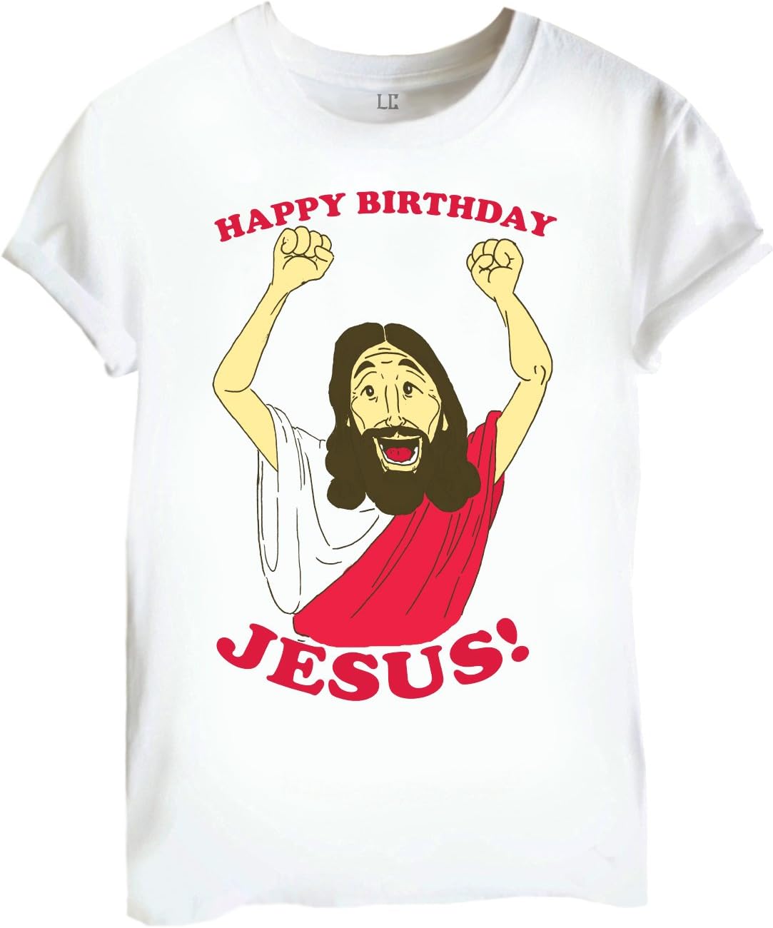 Die Tryin ClothingHappy Birthday Jesus - Xmas Christmas Funny Mens, Womens, Kids Tshirt T Shirt White (R198)