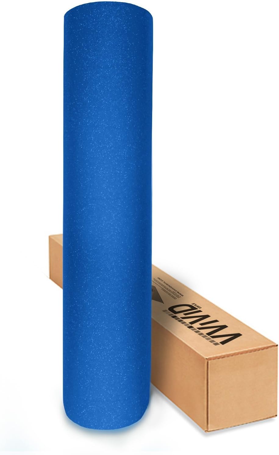 VViViD Blue Diamond Matte Vinyl Wrap Film Roll Sheet DIY Easy to Use Air-Release Adhesive (1ft x 5ft)