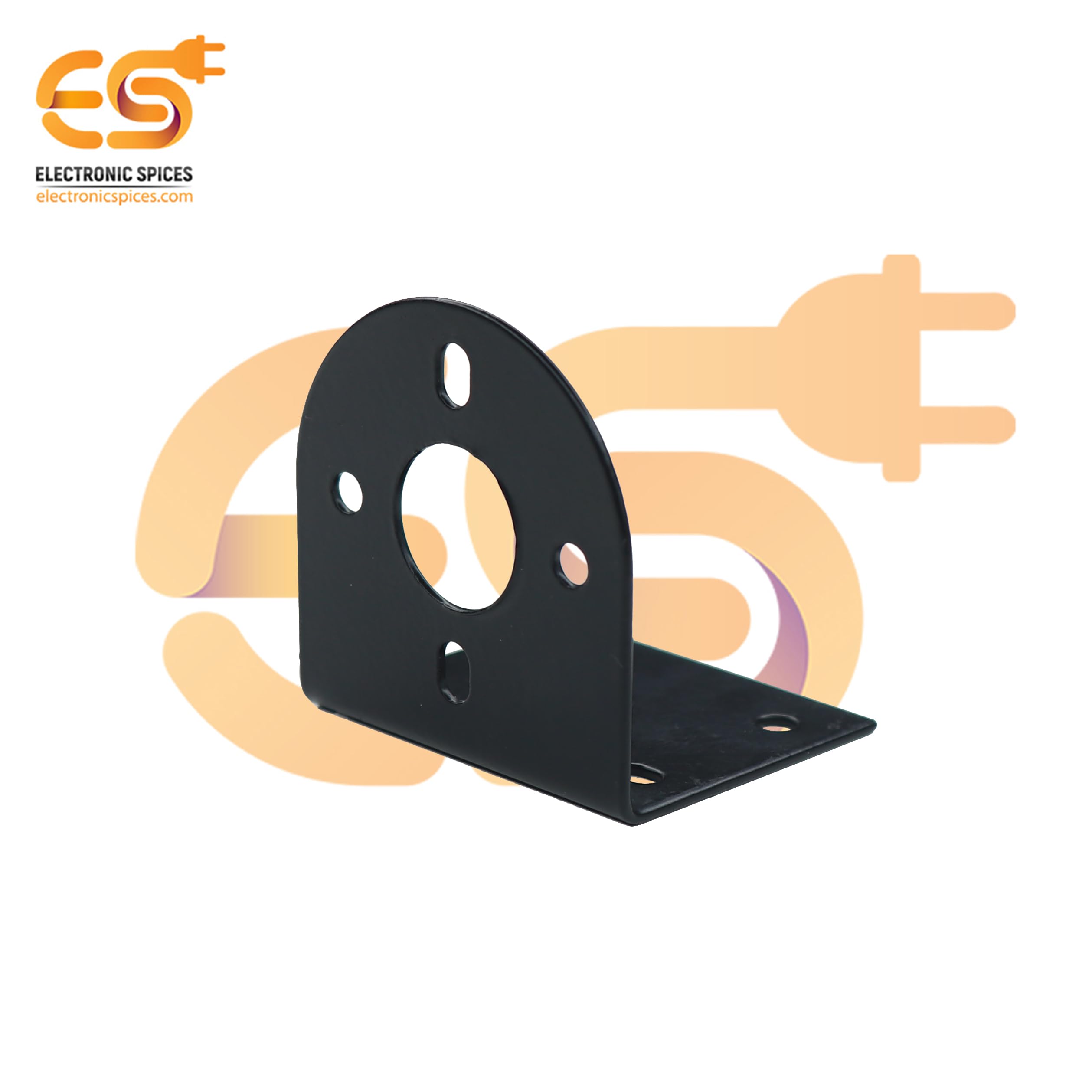Electronic Spices 12V DC 555 Motor mounting Brackets L Shape with Nut 1