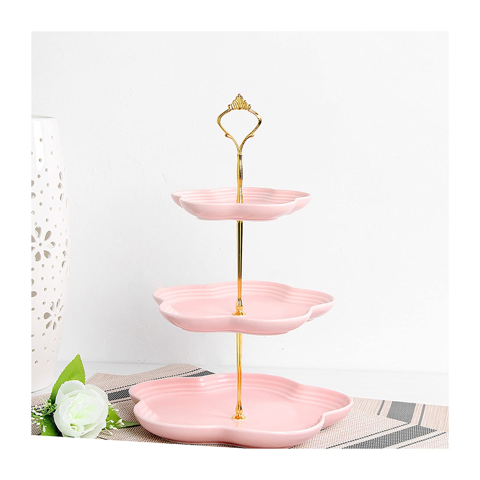 Support à pâtisserie à 3 niveaux idéal pour le goûter des enfants