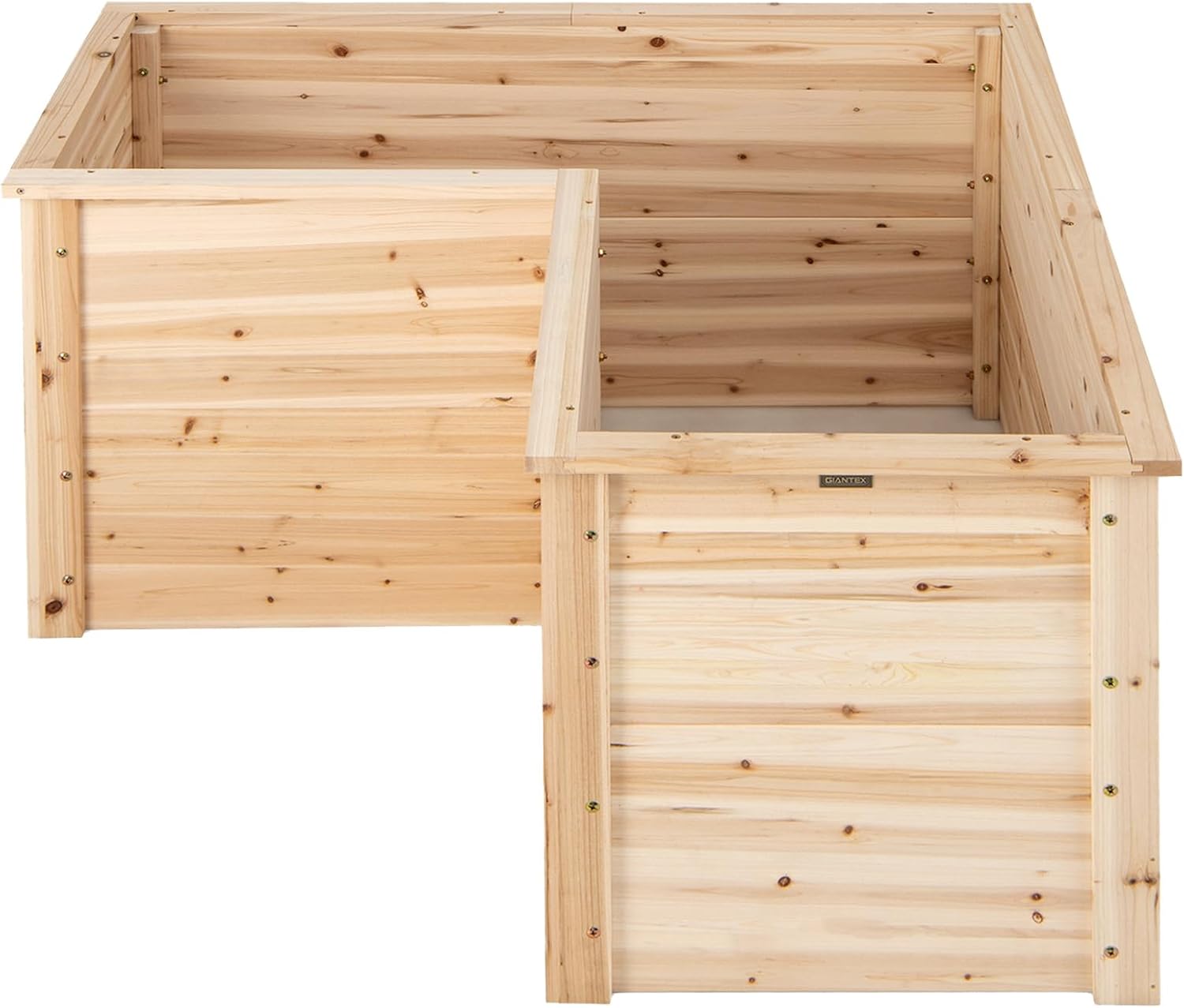 Blessing2220 24'' Raised Garden Bed, Outdoor LShaped