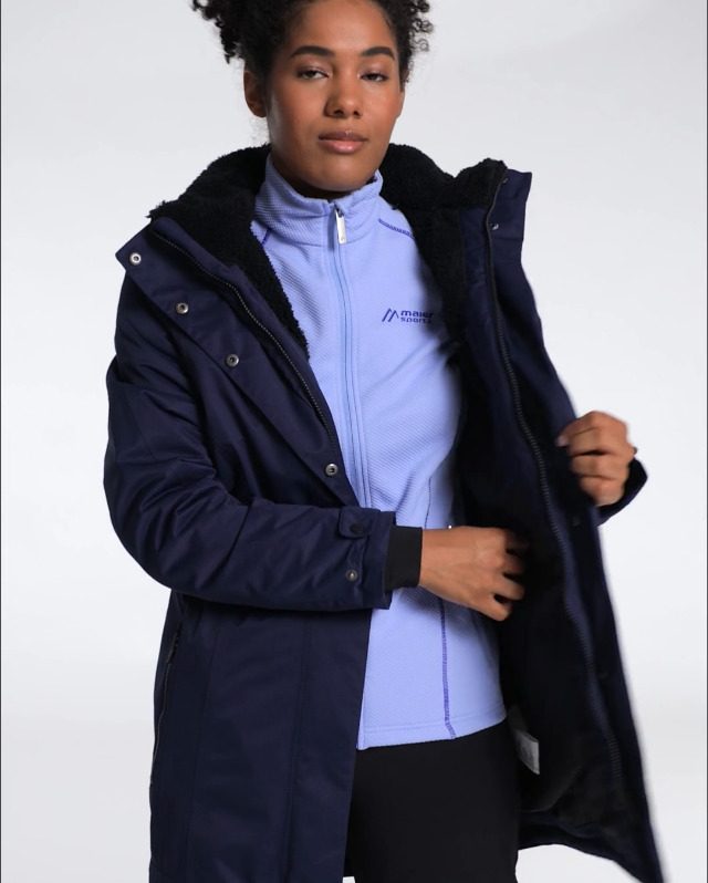 Maier Sports Damen Lisa 2.1 Outdoor Mantel - Wasserdicht & Atmungsaktiv Größe 46