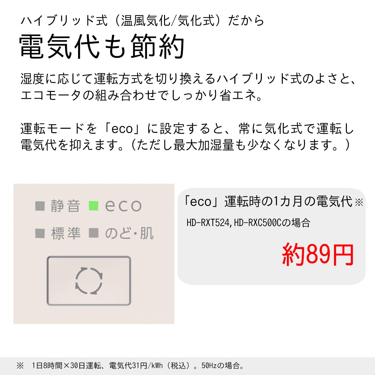 Amazon.co.jp: ハイブリッド式加湿器 HD-RXT524 新潟市 家電 ダイニチ