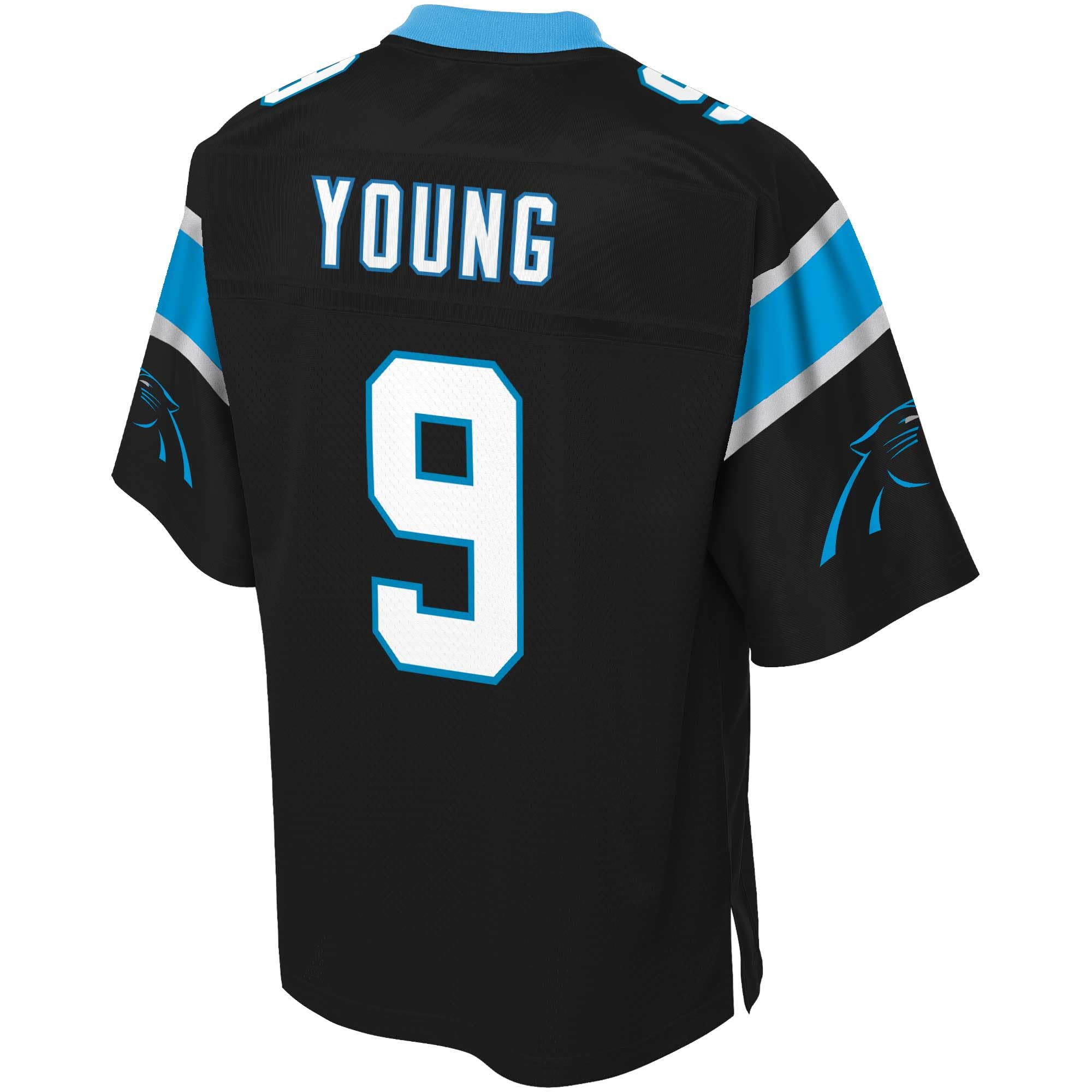 NFL PRO LINE Bryce Young Black Carolina Panthers Replica Jersey
