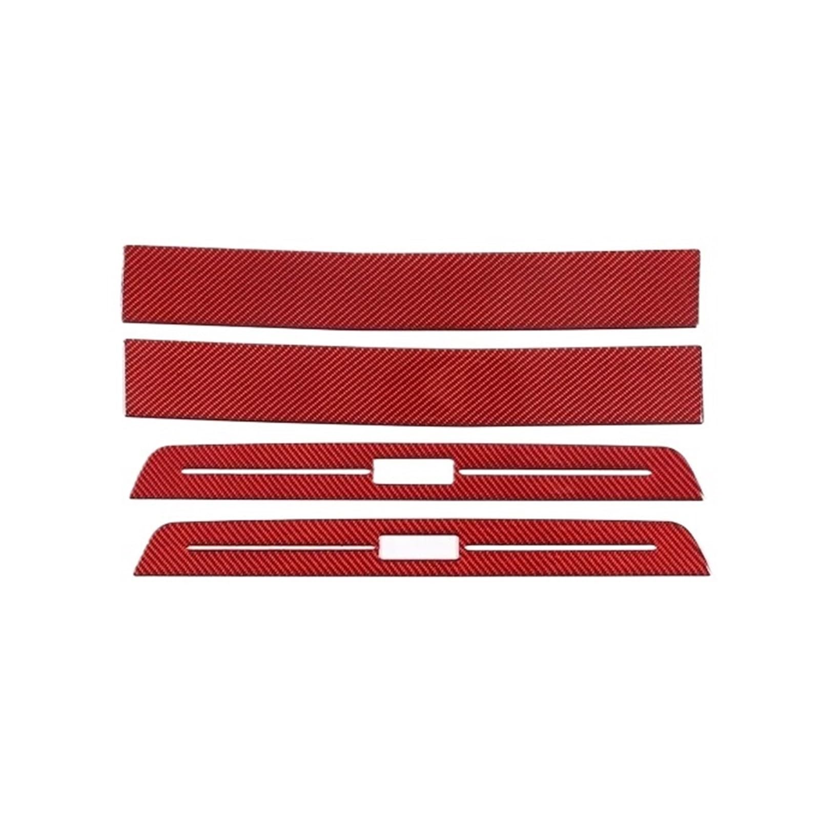 for BMW for X1 for U10 for U11 2023-2024 Soft Carbon Fiber Car Door Sill Threshold Stickers Interior Decorative Accessories Car Interior Accessories(Style 2)