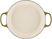 Vista 139 de Le Creuset Signature Cacerola de hierro fundido esmaltado, 3.5 cuartos de galón, color naranja (Flame)