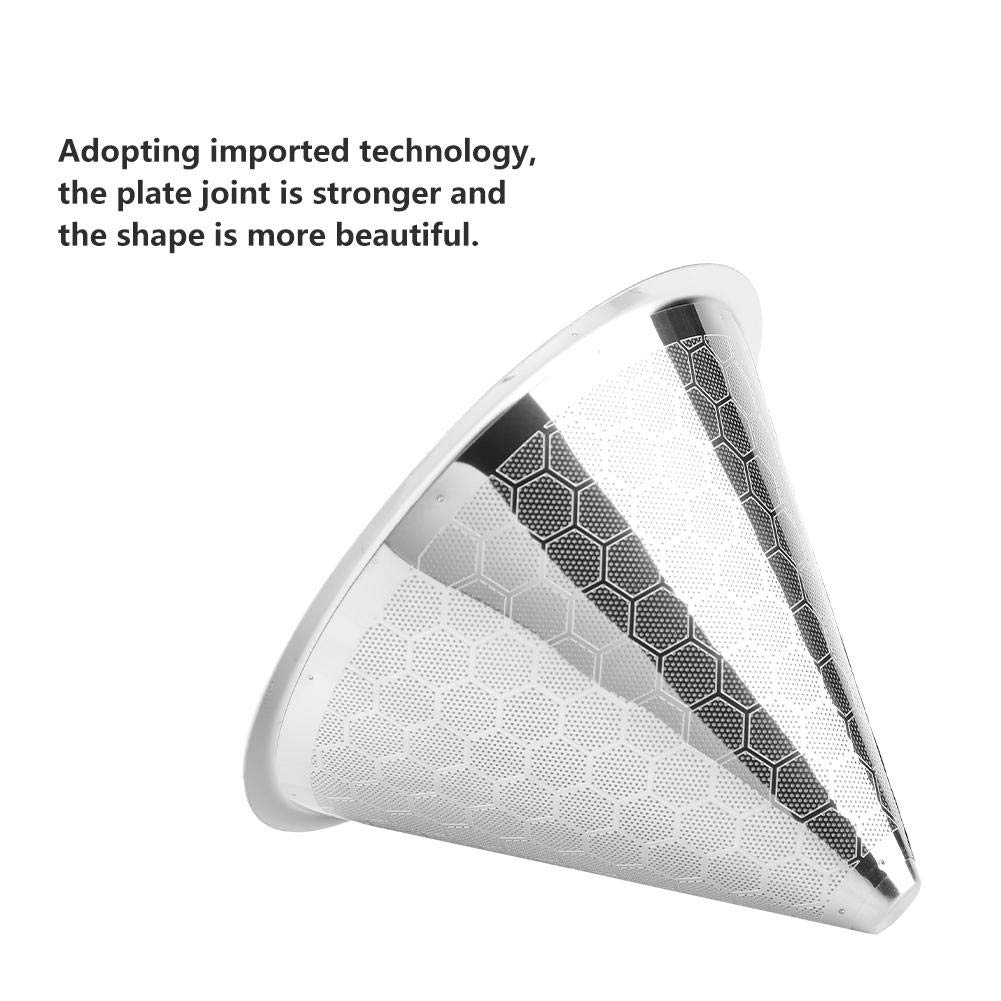 Support Filtre à Café Pliable En Inox - Goutteur Manuel Réutilisable Pour Camping, Randonnée, Voyage