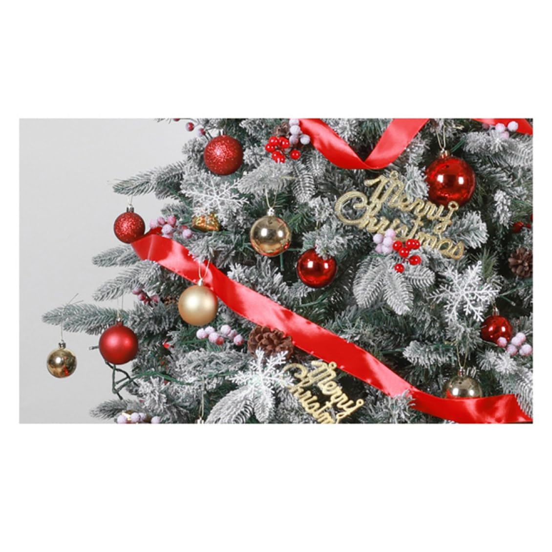 【美品】210cmの存在感溢れるクリスマスツリーセット（本体、飾り、敷物）♪ Amazon.co.jp: 210cm クリスマスツリー 豪華1100枝数 北欧クリスマス