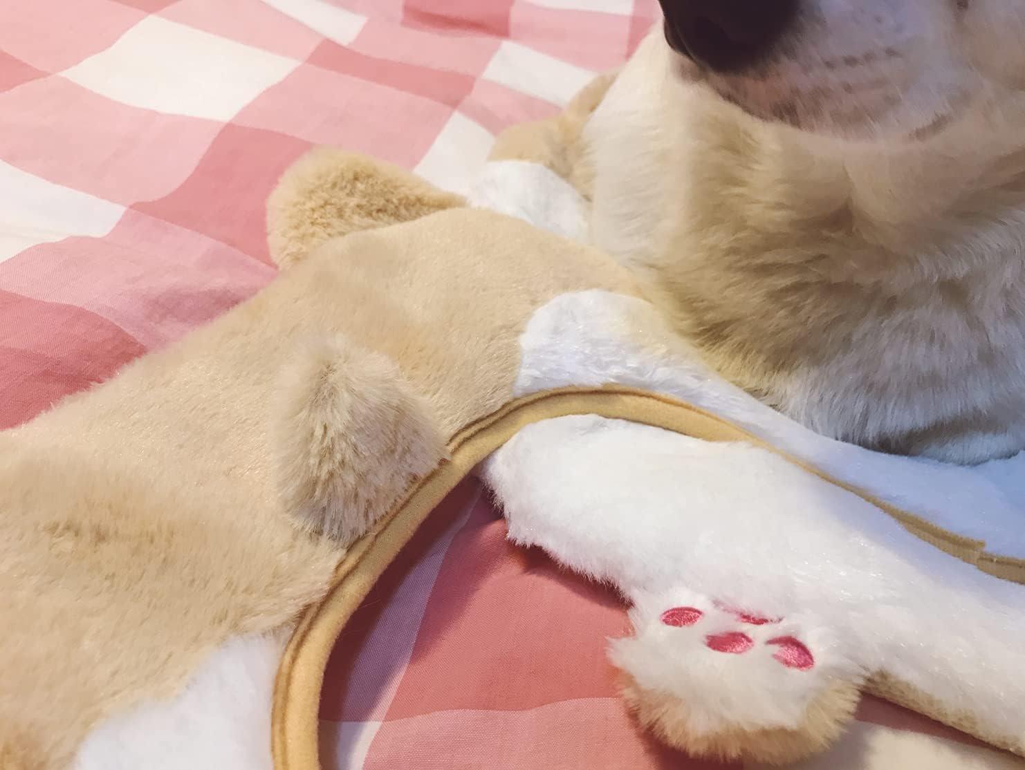 TM- Corgi Butt Fluffy Toilet Seat Cover