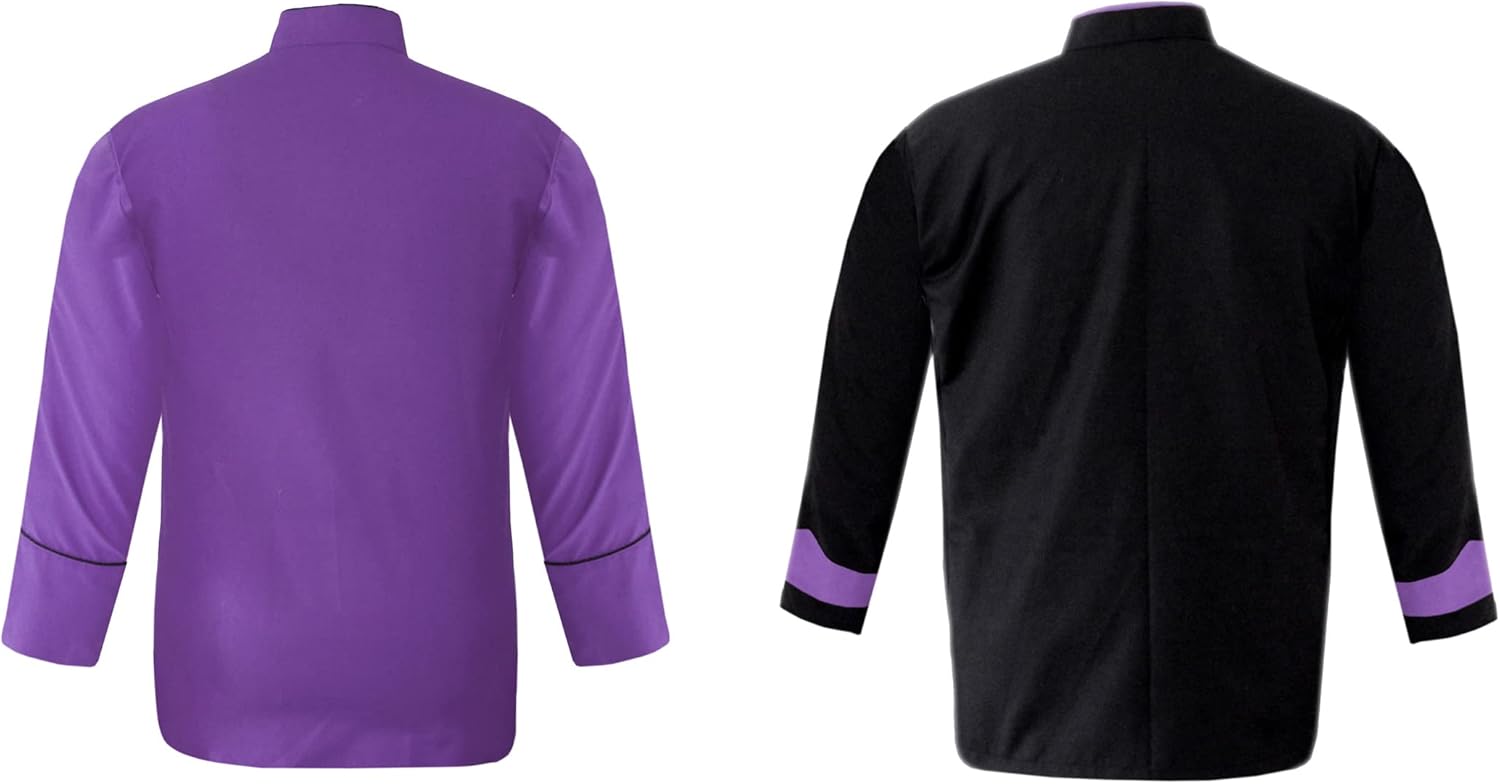 Stylish Chef Work Uniform Better Quality Chef Coat Pack Of 2 (XS- 6XL)