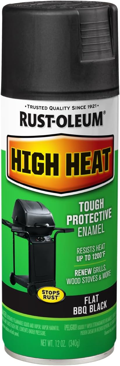 High Heat Tough Protective Enamel, 7778830,12Oz