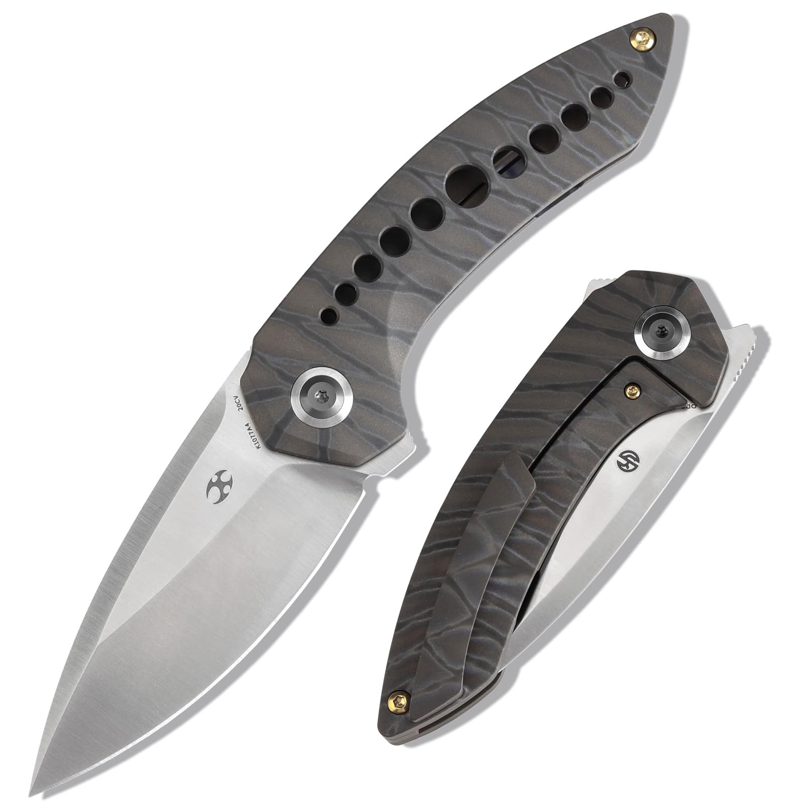 OJK CP1 ミドル Amazon.com: KANSEPT ODD 21 Pocket Folding Knives for Camping