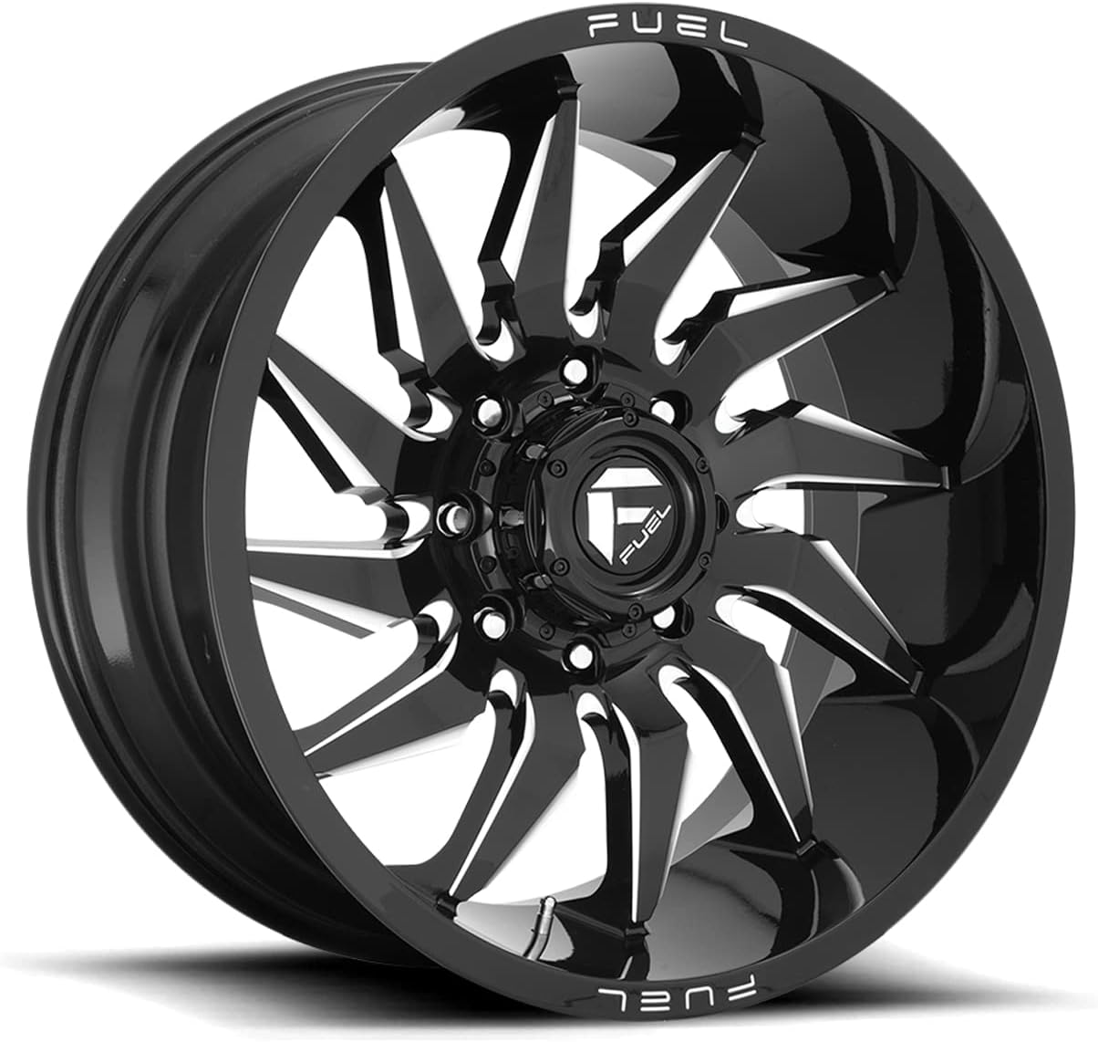 FUEL OFF-ROAD D744 SABER 20X9, 5X150, 5.79, 20mm GLOSS BLACK MILLED - D74420905657