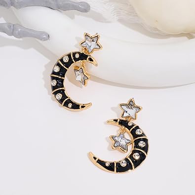 Halloween Earrings Studs for Women Men Delicate Gothic Dangle Earrings for Holiday Party Gothic Jewelry Gifts