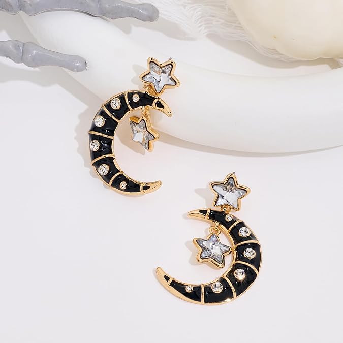 Halloween Earrings Studs for Women Men Delicate Gothic Dangle Earrings for Holiday Party Gothic Jewelry Gifts