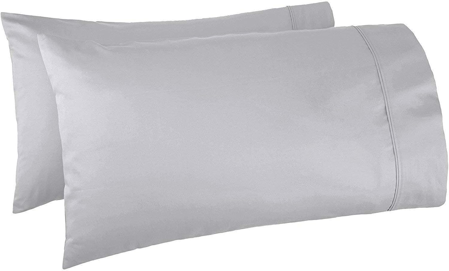 ShanDreamz 100 Cotton Percale Pillowcases, Standard/Queen