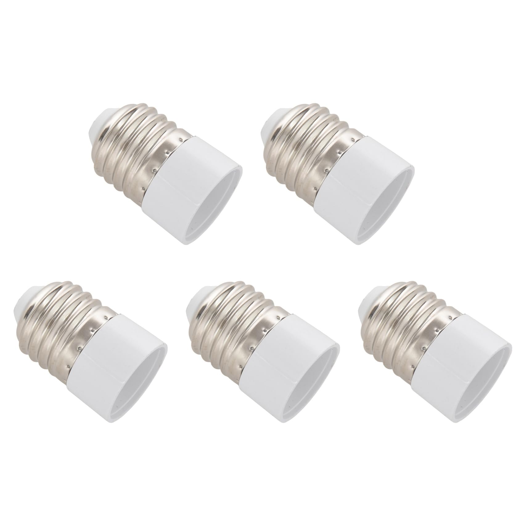 Hndhbfgrt 5X E27 to E14 Base LED Light Lamp Bulb Adapter Converter
