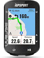 iGPSPORT BSC300 Ciclocomputador, GPS Navegação MAP Off-line Aviso Fora do Curso À prova D'água Computador de Bicicleta/Ciclismo Sem Fio