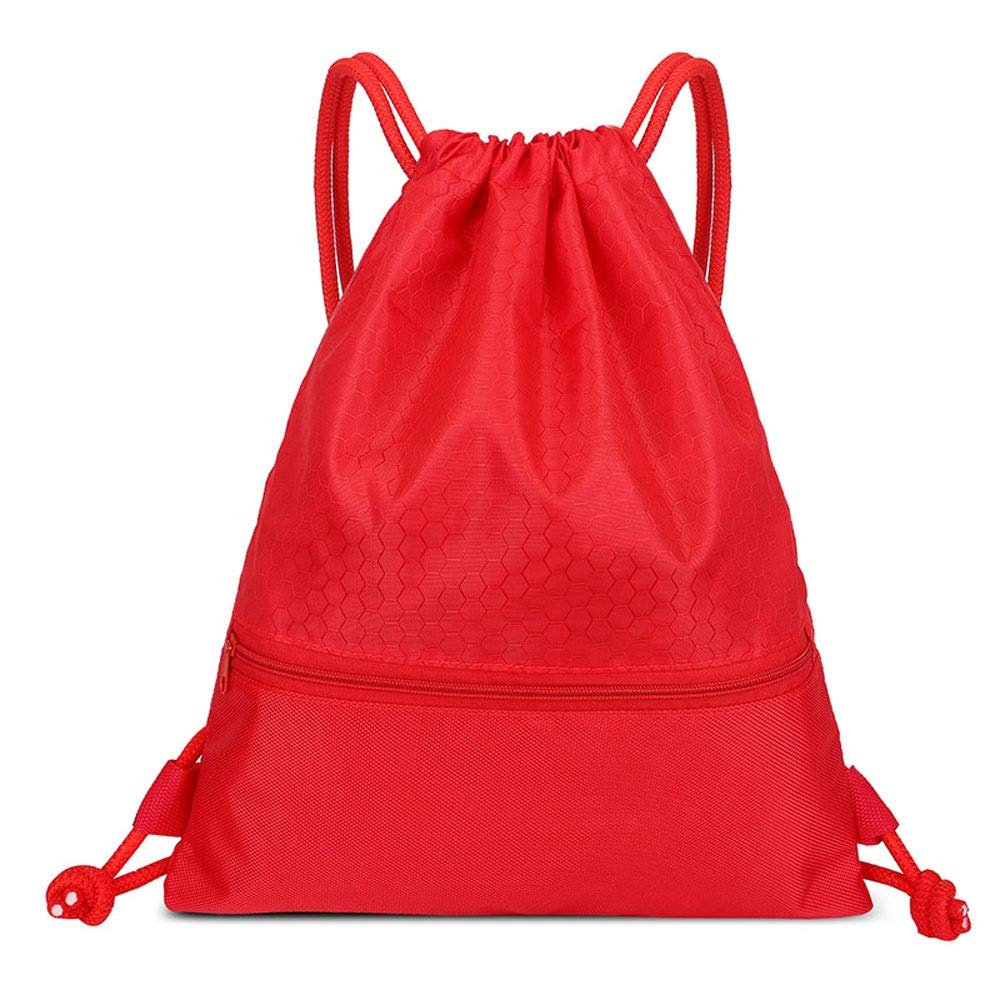 Zaino da uomo con coulisse, tasca con coulisse, borsa da basket, per uomo e donna, borsa da calcio all'aperto, borsa sportiva, zaino sportivo da palestra o in viaggio
