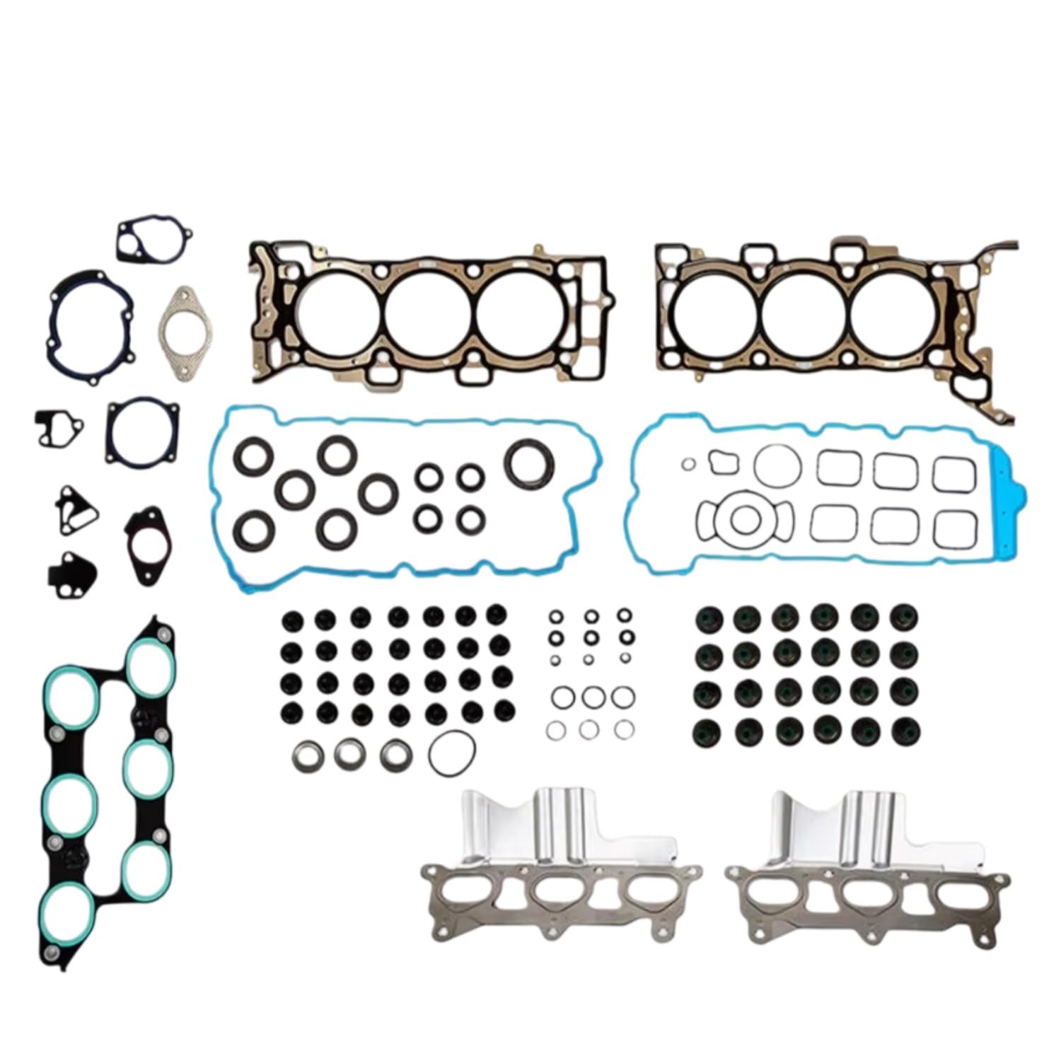 Junta estanqueidad tapa válvulas Juego De Juntas Culata Motor 3,0,6 L LLT LF1 09-17 Para CADILLAC Para Chevy Para ISUZU(3.0L 2997CCM)