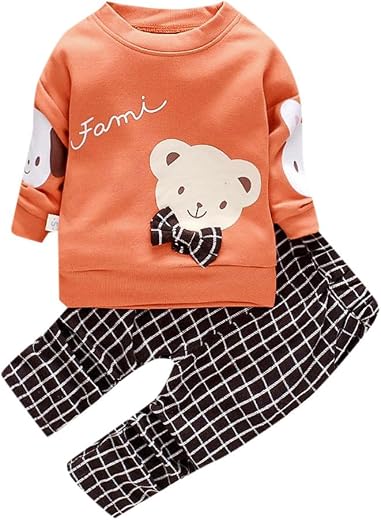 Hopscotch Boy's Cotton Solid Animal Print Top And Pant Set