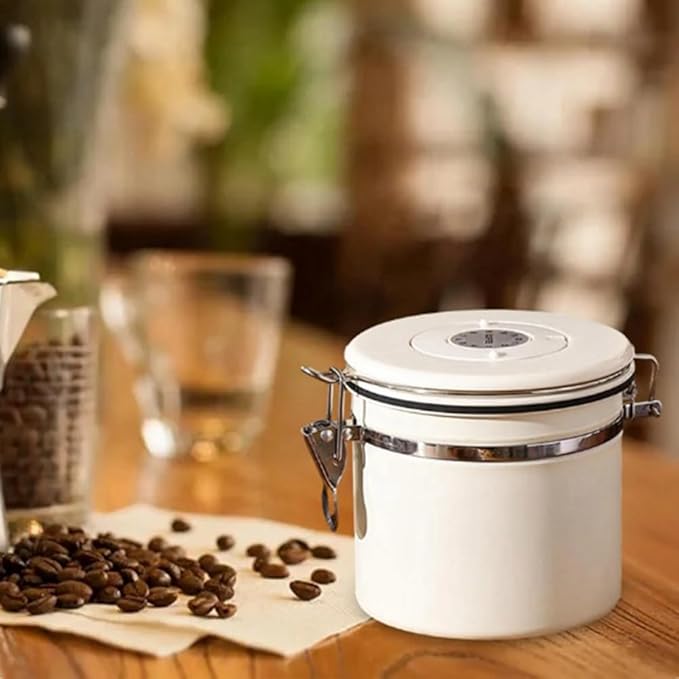 Contenedor de Café Hermético Acero Inoxidable 1.2L Negro miniatura 3