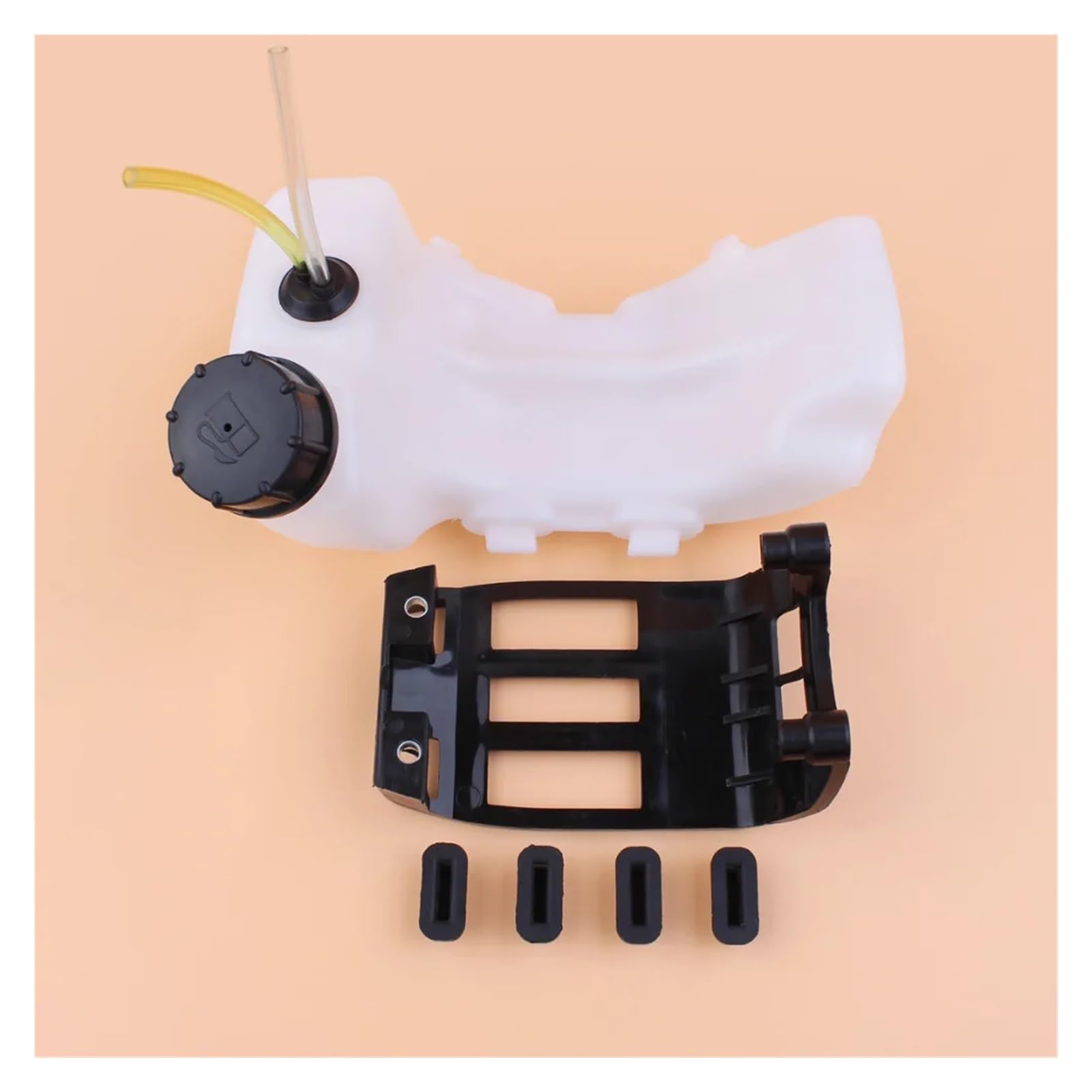Kit de Goma amortiguadora de Carcasa de Base del Protector de Gasolina for desbrozadoras GX35 GX 35 de 1,3 HP