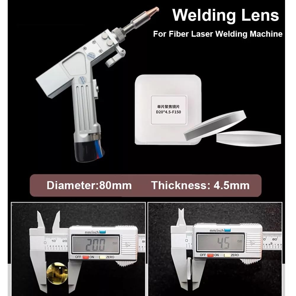 Protettivo/Messa a fuoco/Pulizia/Lente per Macchina di Pulizia Laser (5 PCS D30* 2)