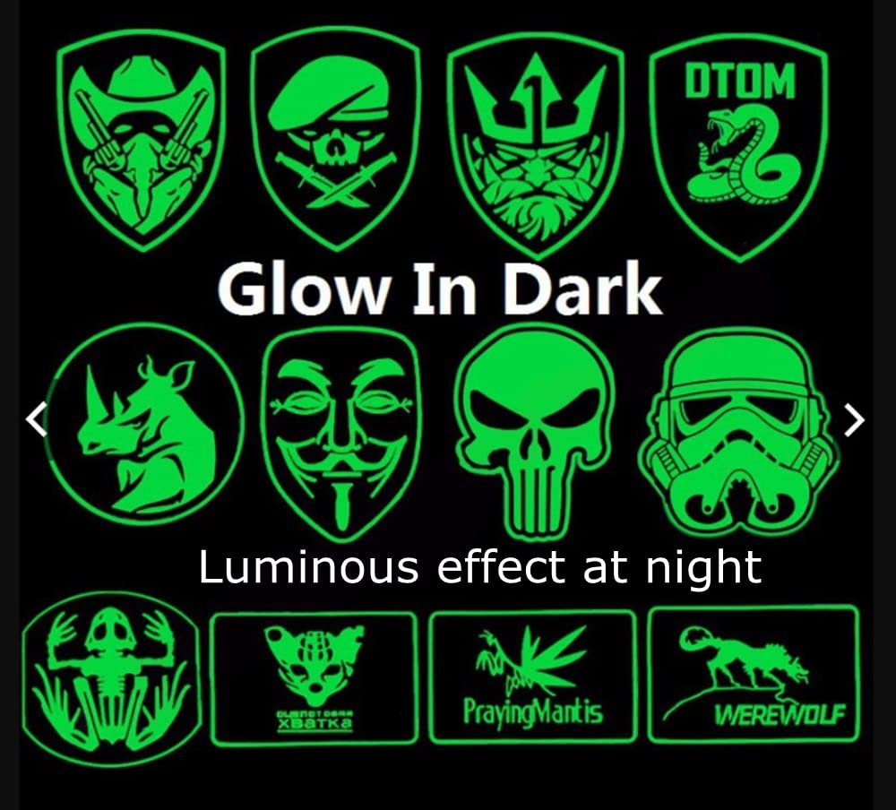 Amazon.com: Heiorpai 2Pcs Glow in Dark Escape from Tarkov