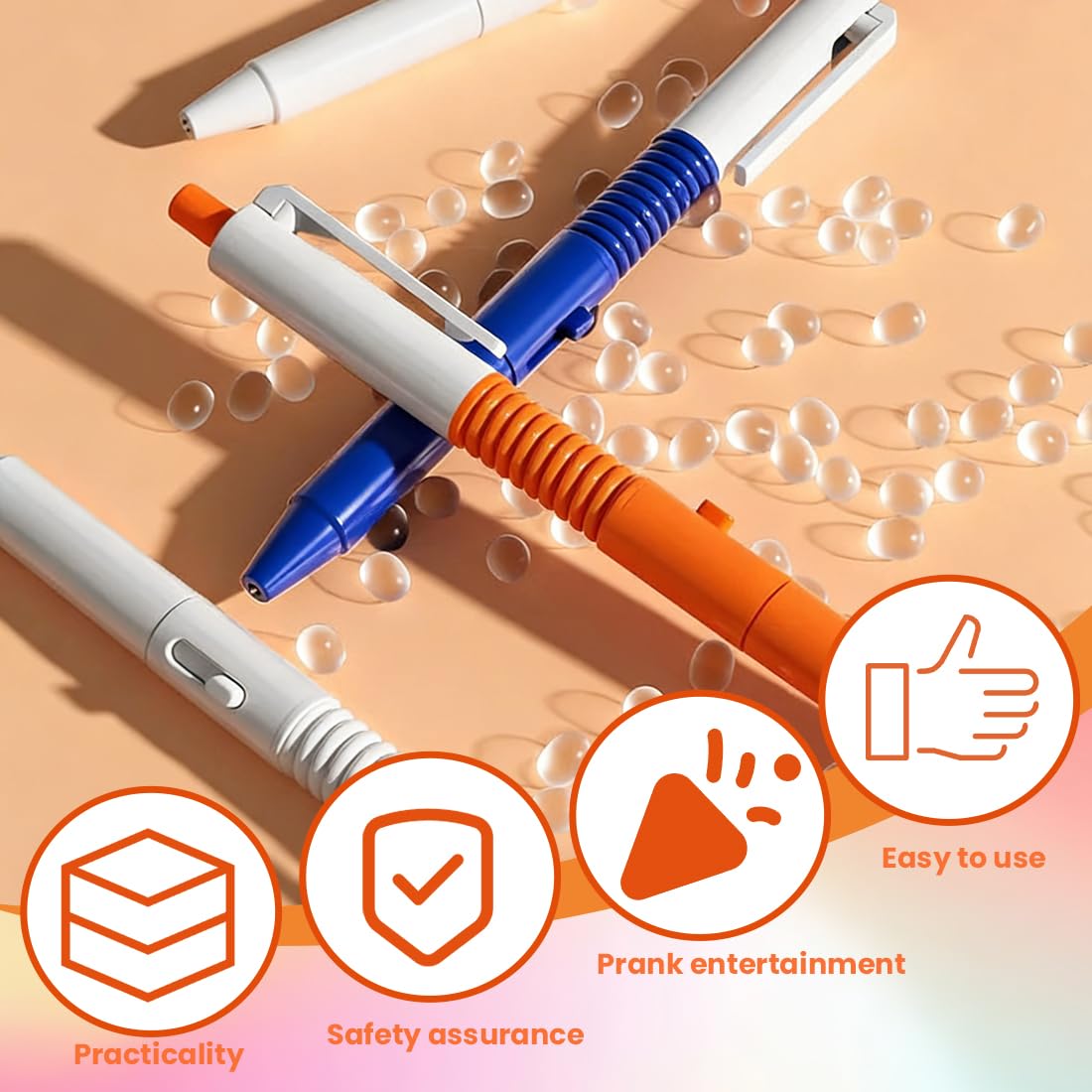 Penne Acqua 2 in 1 Confezione da 3 Giocattoli Divertenti per Giochi d Acqua Cancelleria Scolastica
