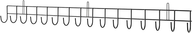 Extra-Long Tool Rack In Black Powder Coating
