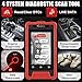LAUNCH Elite ABS Bleeding Scan Tool,Engine Transmission ABS SRS OBD2 Scanner Diagnostic Tool,Throttle Reset Code Reader,Lifetime Online Update,4'' Touch Screen,AUTO VIN,Battery Test,Live Data Graph