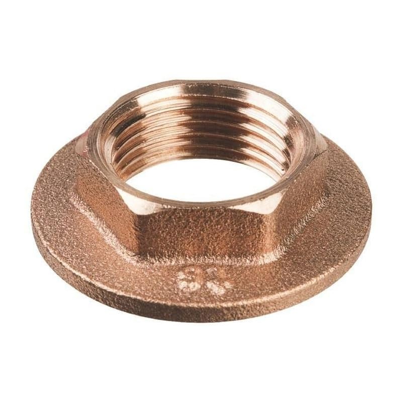 NeHoPro Bronze 3/4" - (20X27) Contre-écrou à Plateau Acier Inoxydable Métal