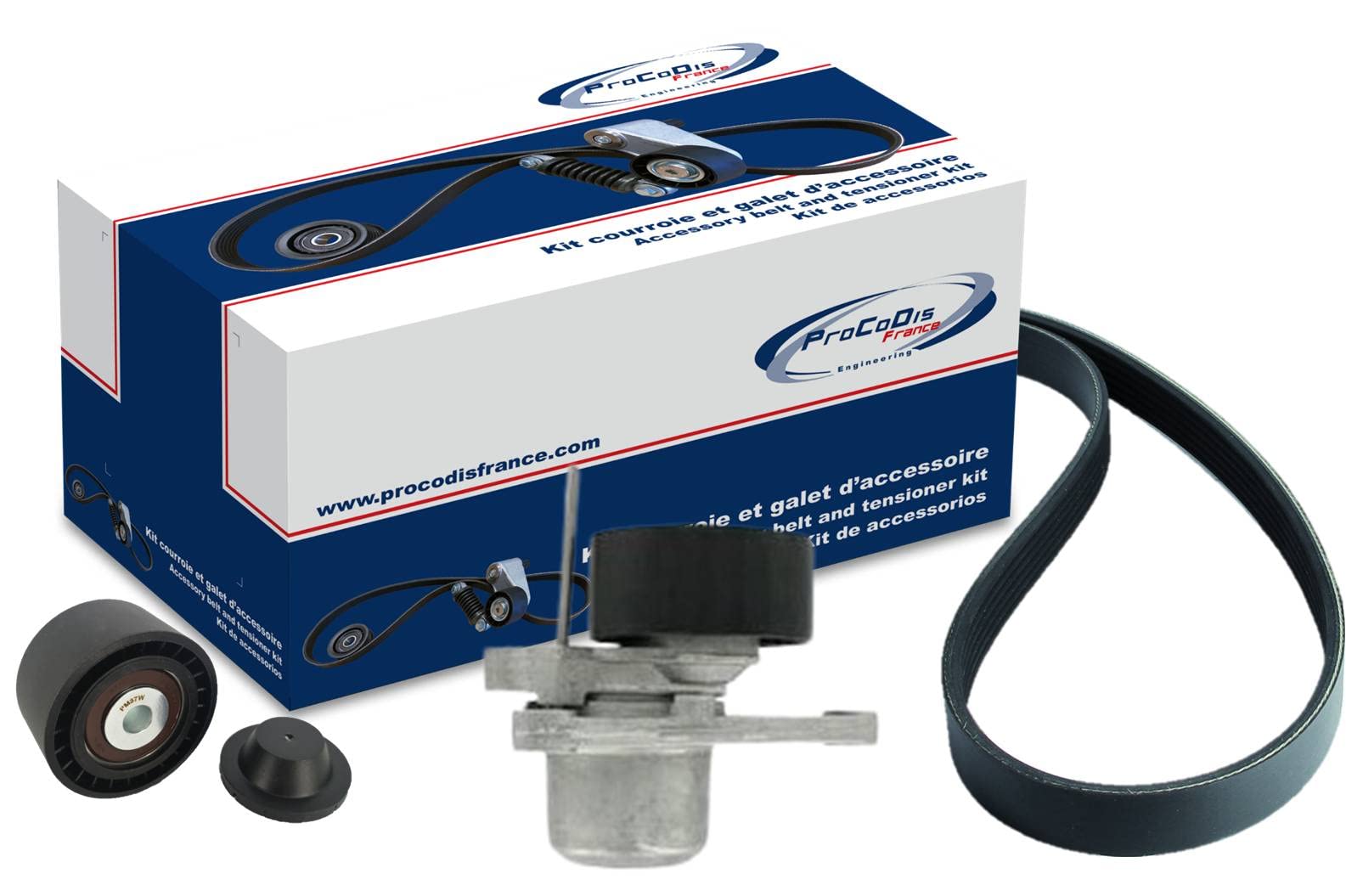 PROCODIS France KGA4000 Kit courroie et galet d'accessoire