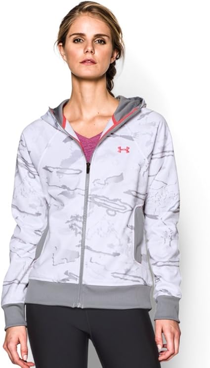 white camo under armour sweatshirt