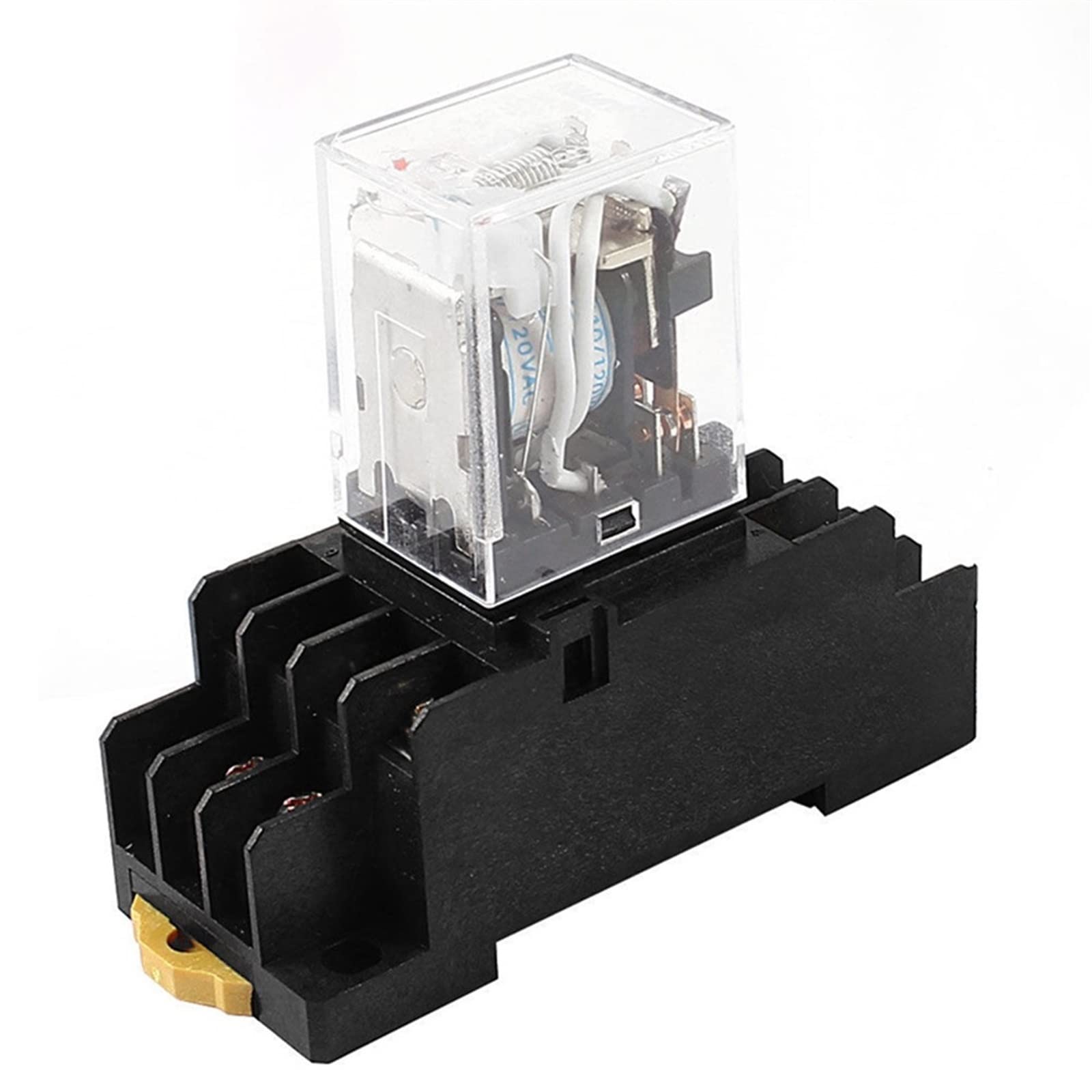 HH53PL AC 110/120V bobina 3PDT 11Pin 35mm DIN Rail Relè di potenza elettromagnetico Parti di ricambio