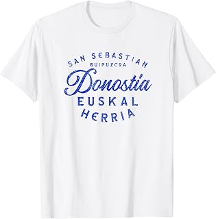 San Sebastian Guipuzcoa - Donostia Euskal Herria Basque T-Shirt