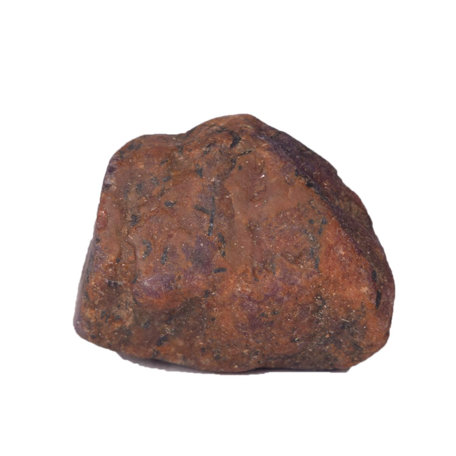 gemhub Rare Red Crystal Ruby Healing Crystal 99.00 Ct Natural Raw Lapidary Cabbing Rough Crystal Ruby Schorl Gem