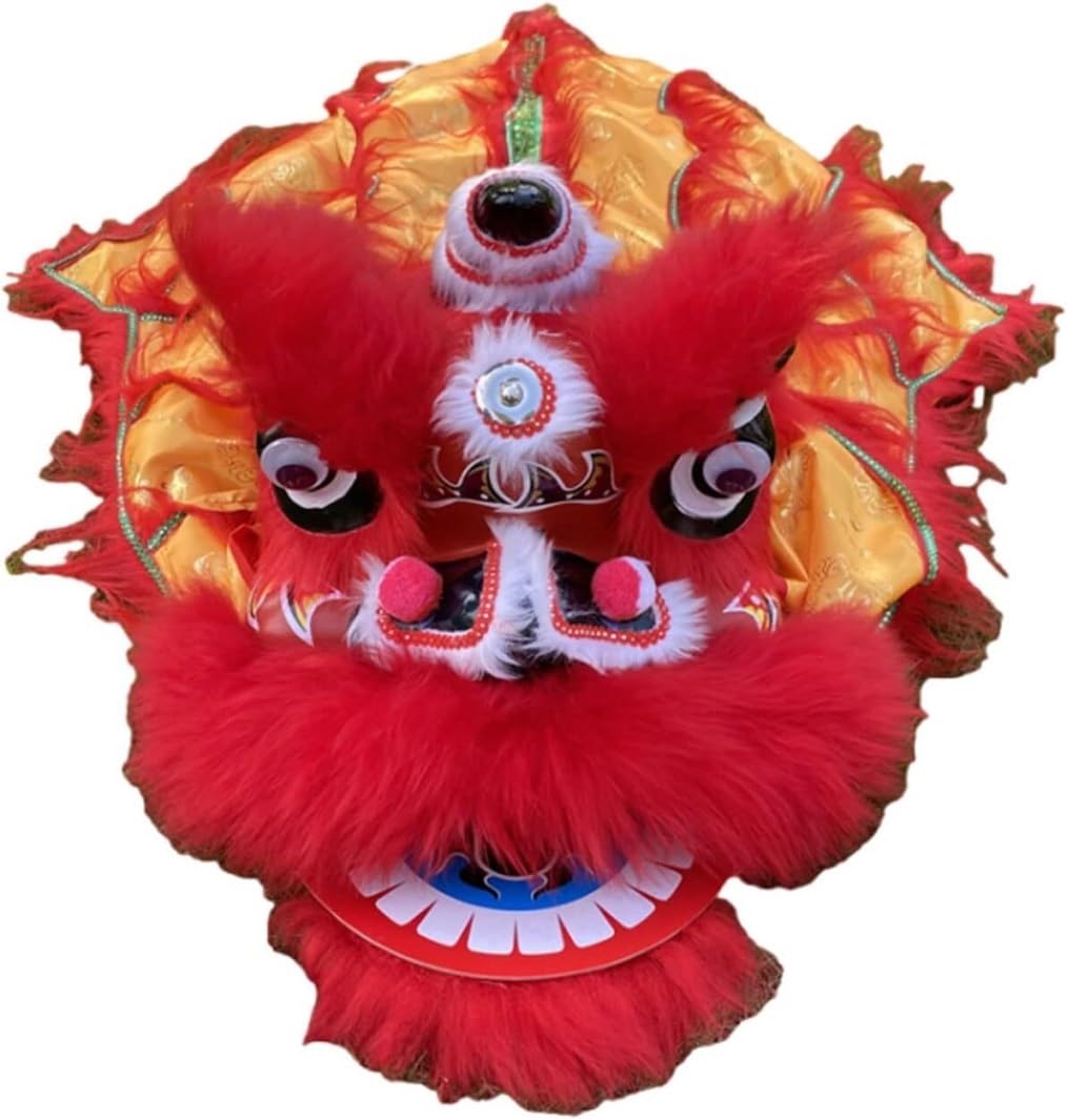 Amazon | 中国の獅子舞 中国獅子舞 9インチ 中国の旧正月 ドラゴン