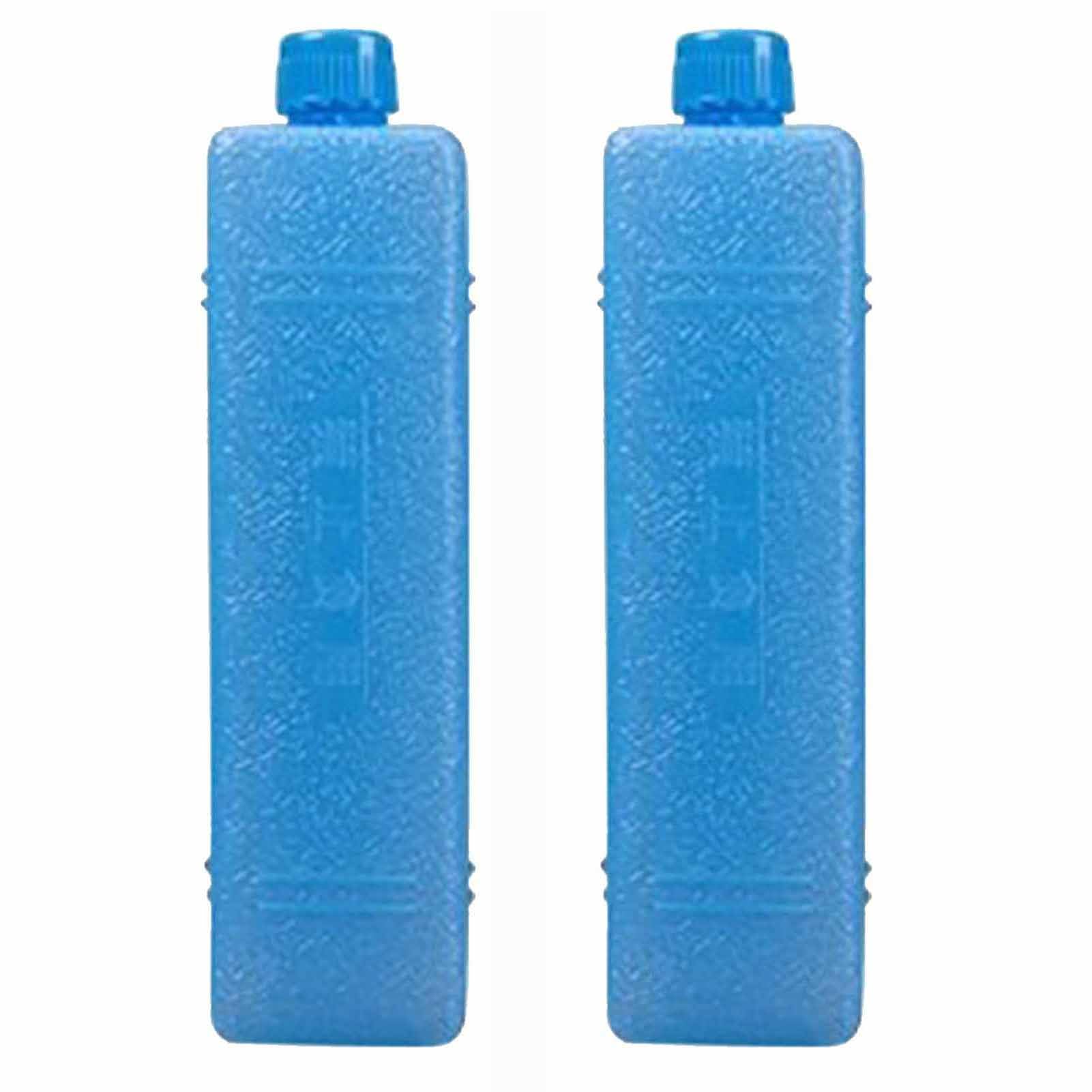 Slim Ice Packs, 1/2/3/5/10 Pieces Freezer Packs Ice Crystal Box for Air Cooler, Reusable Freezer Blocks, Leakproof Freezer Ice Packs for Refrigerator, Air Conditioner Fan, Picnics, Cools Bags, Lunch B