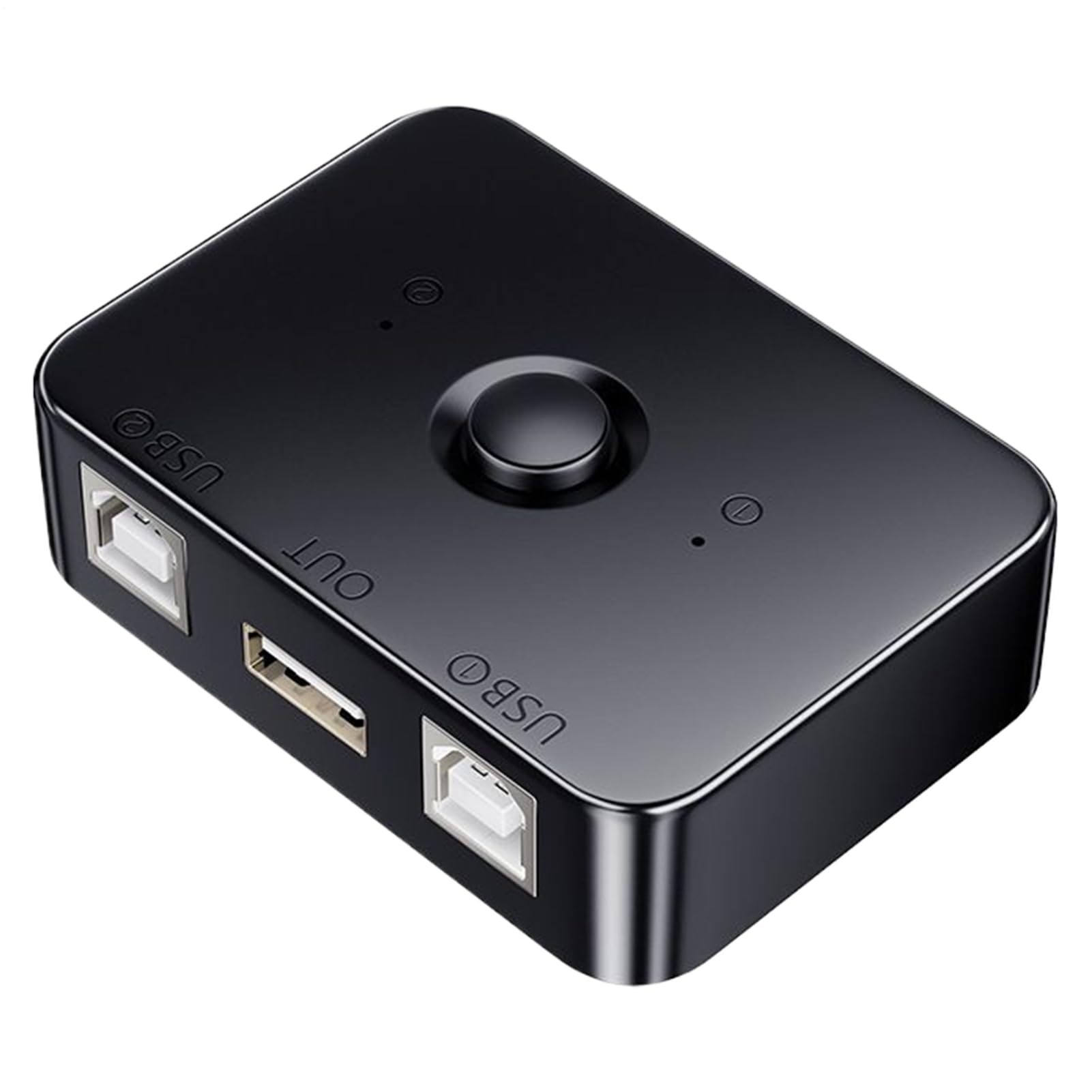 USB Printer Sharing Hub - USB Splitter | Selector Adapter for Home Recording Studios Streaming Control Rooms Classroom Presentations Video Conferencing