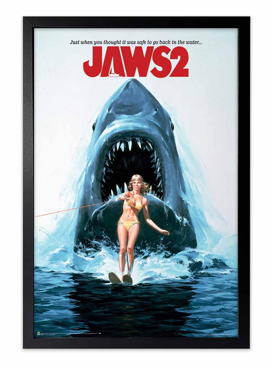 Amazon.com: Jaws 2 - Movie Poster - Officially Licensed - 24